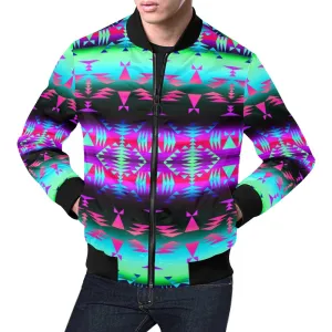 Between the Rocky Mountains Bomber Jacket for Men