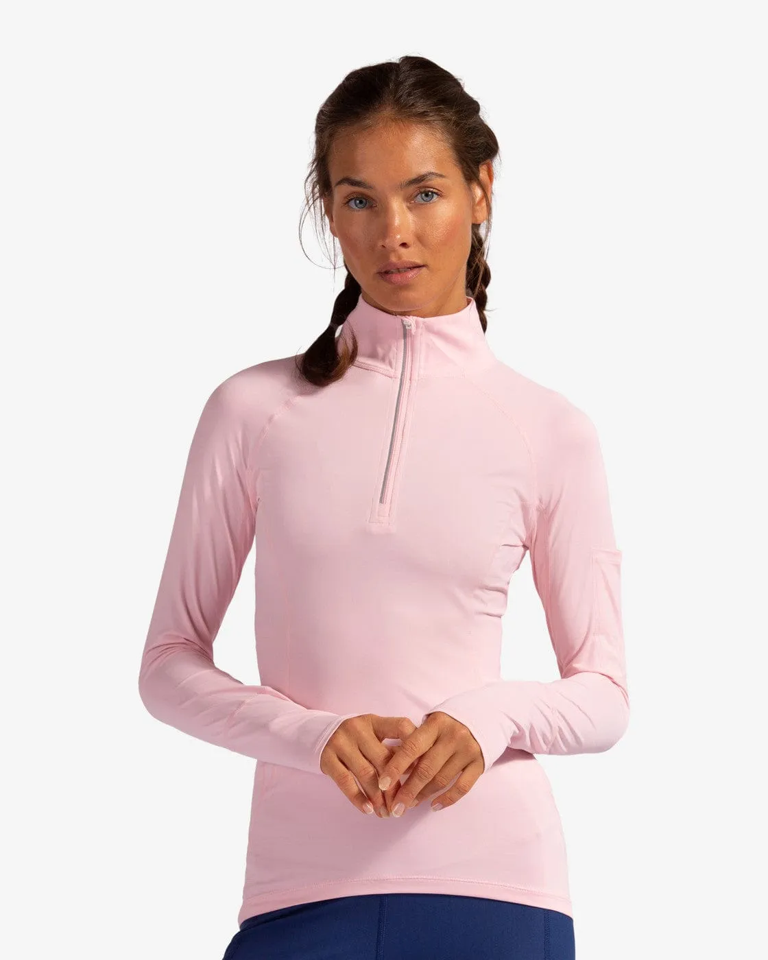 BloqUV- Mock Zip LS (Ladies)