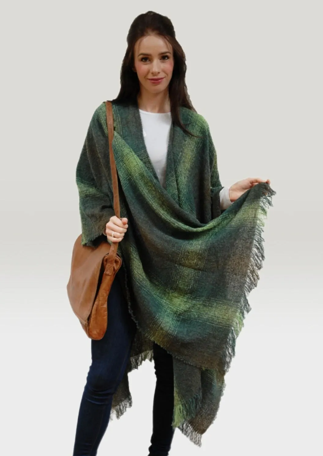 Celtic Ruana Lambswool Wrap