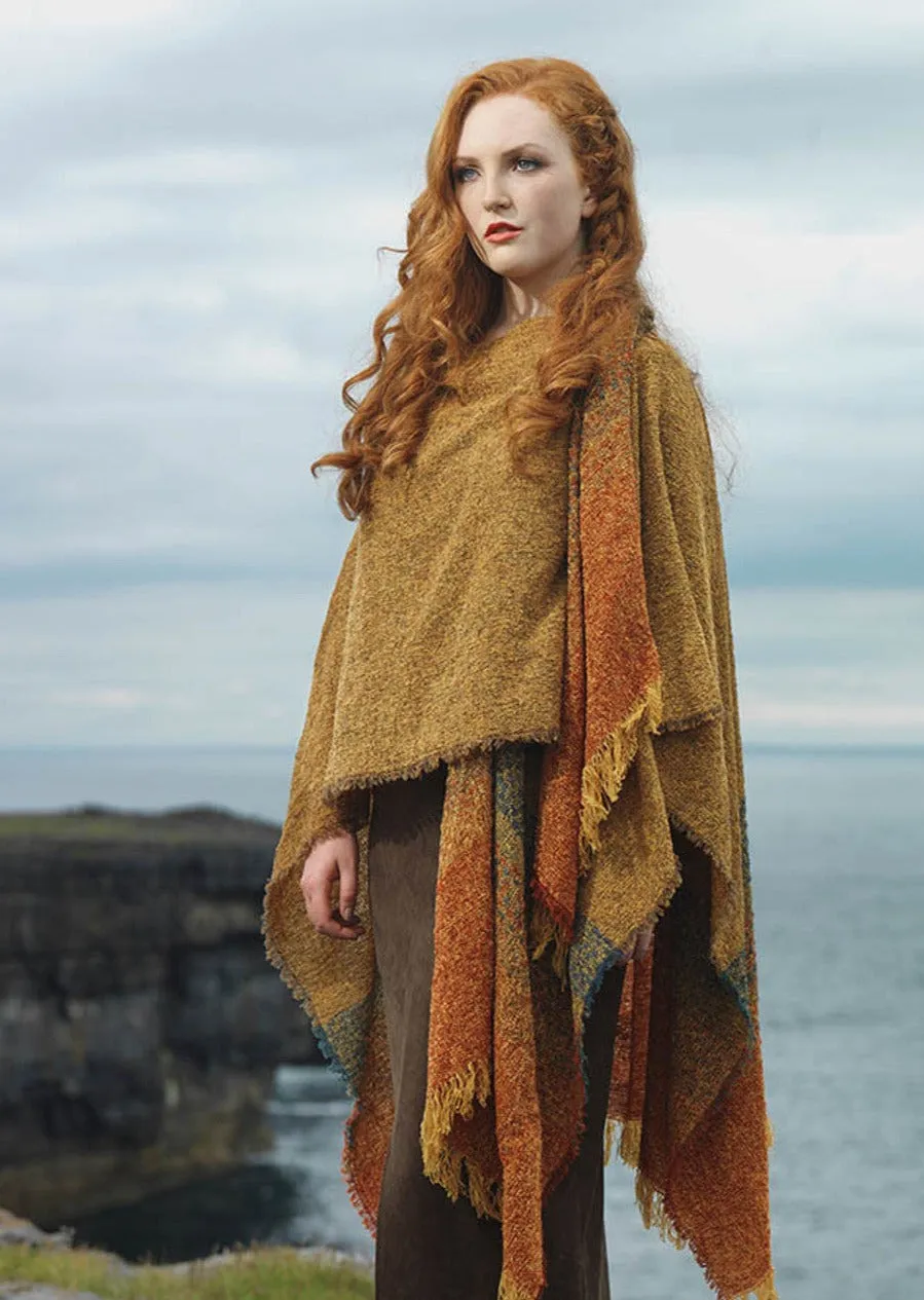 Celtic Ruana Lambswool Wrap