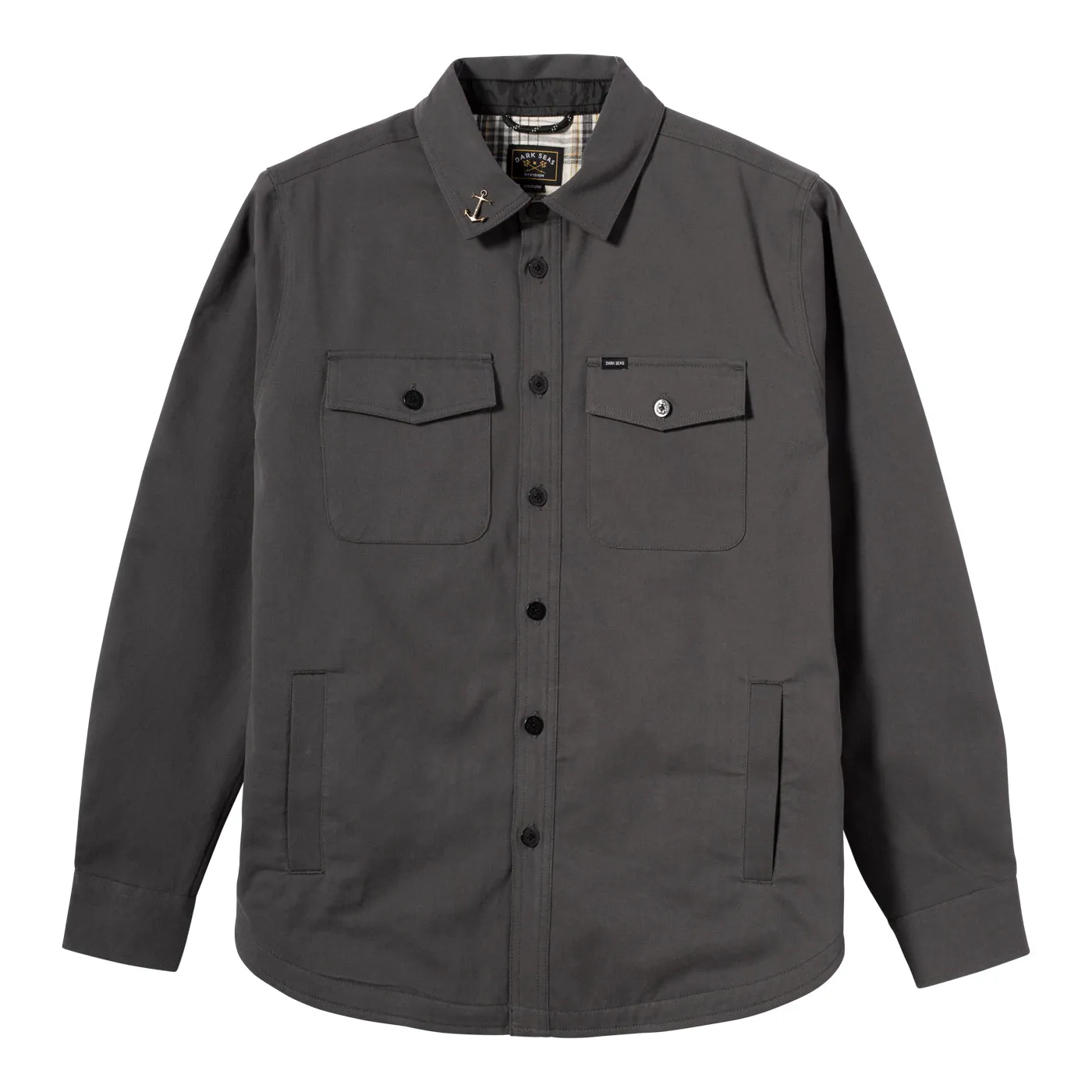 Dark Seas Men's Machinist Jkt Charcoal Jackets