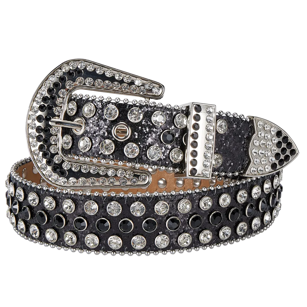 Dream Apparel Premium Strap Men Women Western Fashion Bling Bling Rhinestones Crystal Diamonds Belt