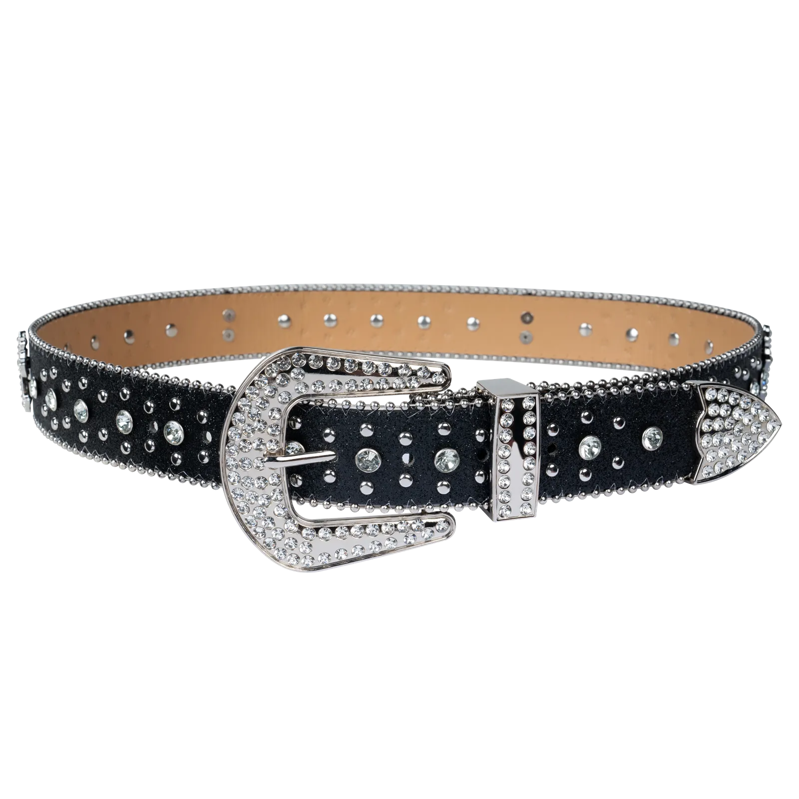 Dream Apparel Premium Straps Men Women Western Fashion Bling Bling Rhinestones Crystal Diamonds Belt