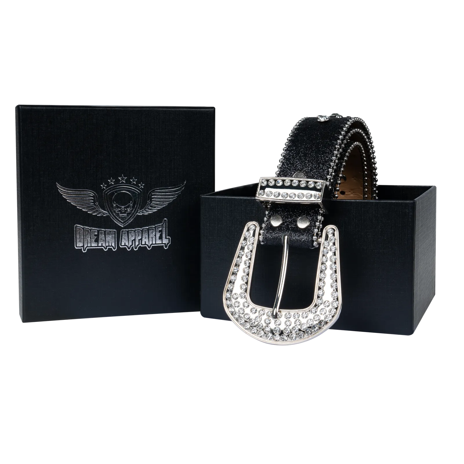 Dream Apparel Premium Straps Men Women Western Fashion Bling Bling Rhinestones Crystal Diamonds Belt