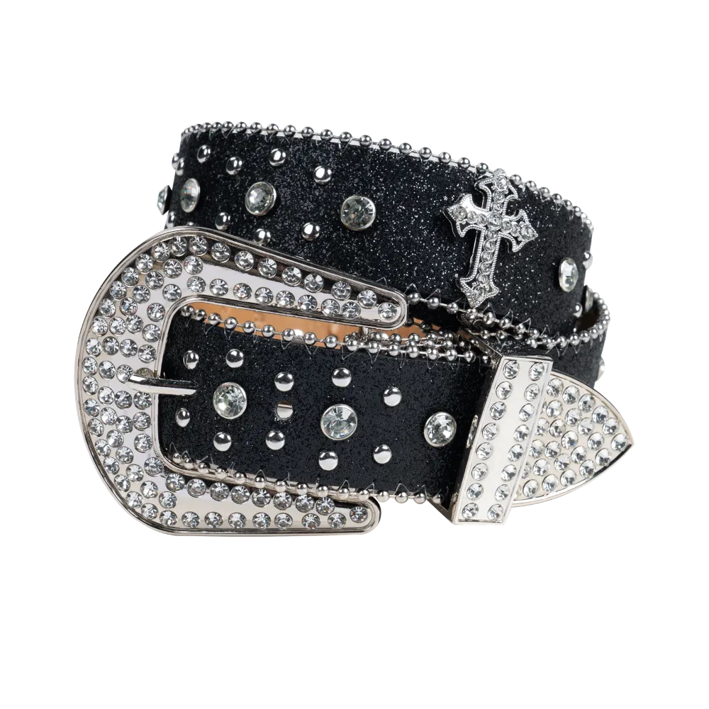 Dream Apparel Premium Straps Men Women Western Fashion Bling Bling Rhinestones Crystal Diamonds Belt