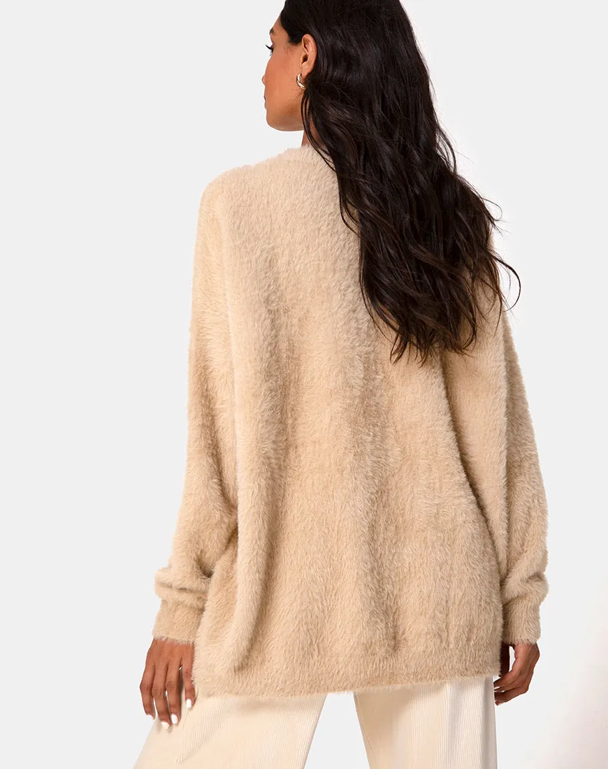 Edgen Jumper in Knit Sand