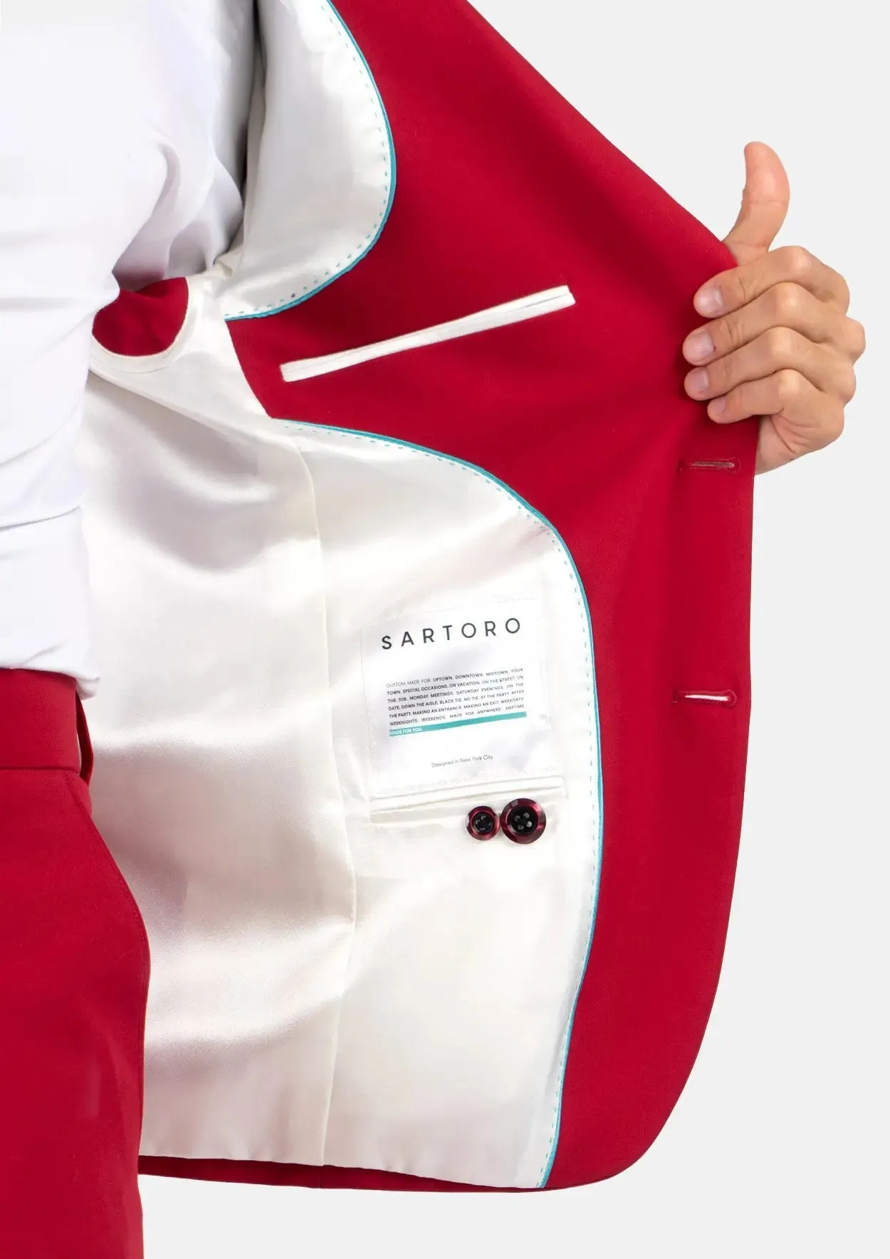 Ellis Spanish Red Stretch Jacket