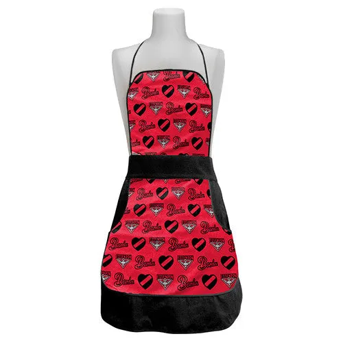 Essendon Bombers Ladies Retro BBQ Apron