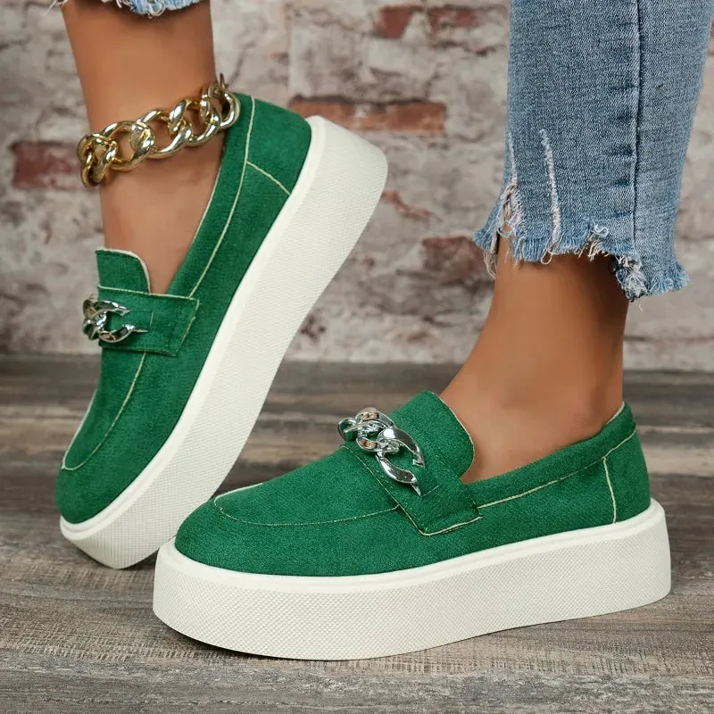 Fashion Thick Sole Casual Walking Sneakers