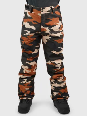 Footrail-AO Men Snow Pants | Brown