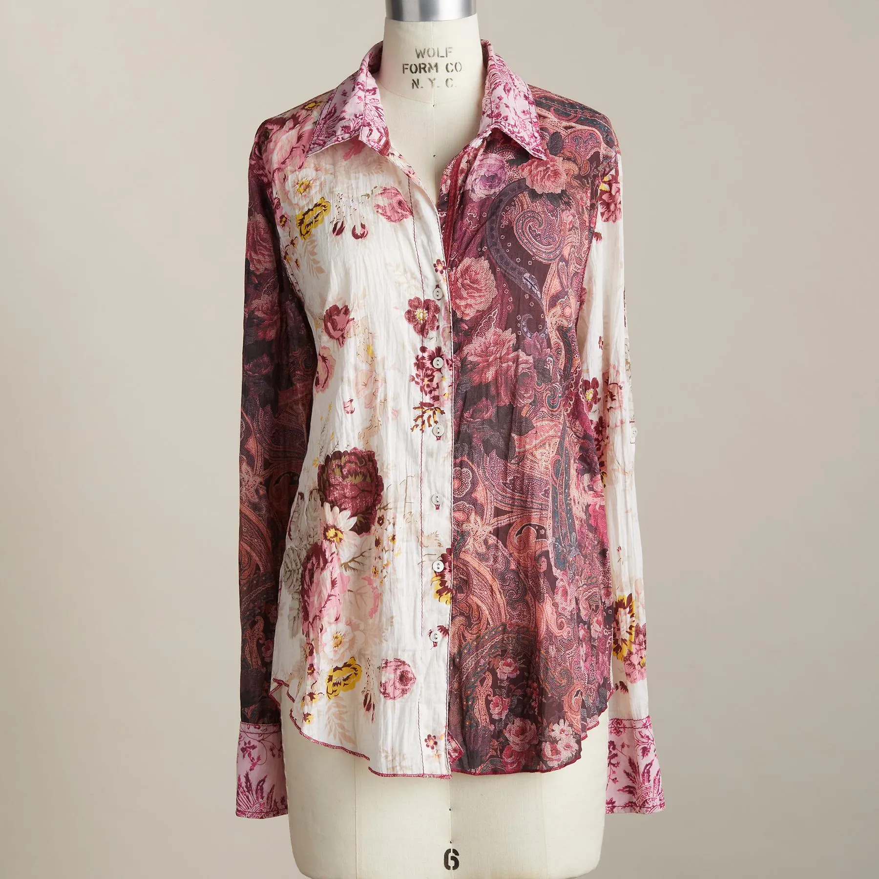 Forest Rose Shirt, Petite