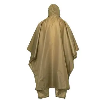 GI Type Military Rip-Stop Poncho