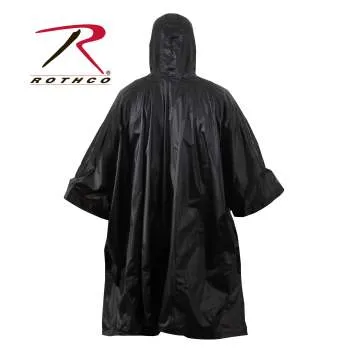 GI Type Military Rip-Stop Poncho