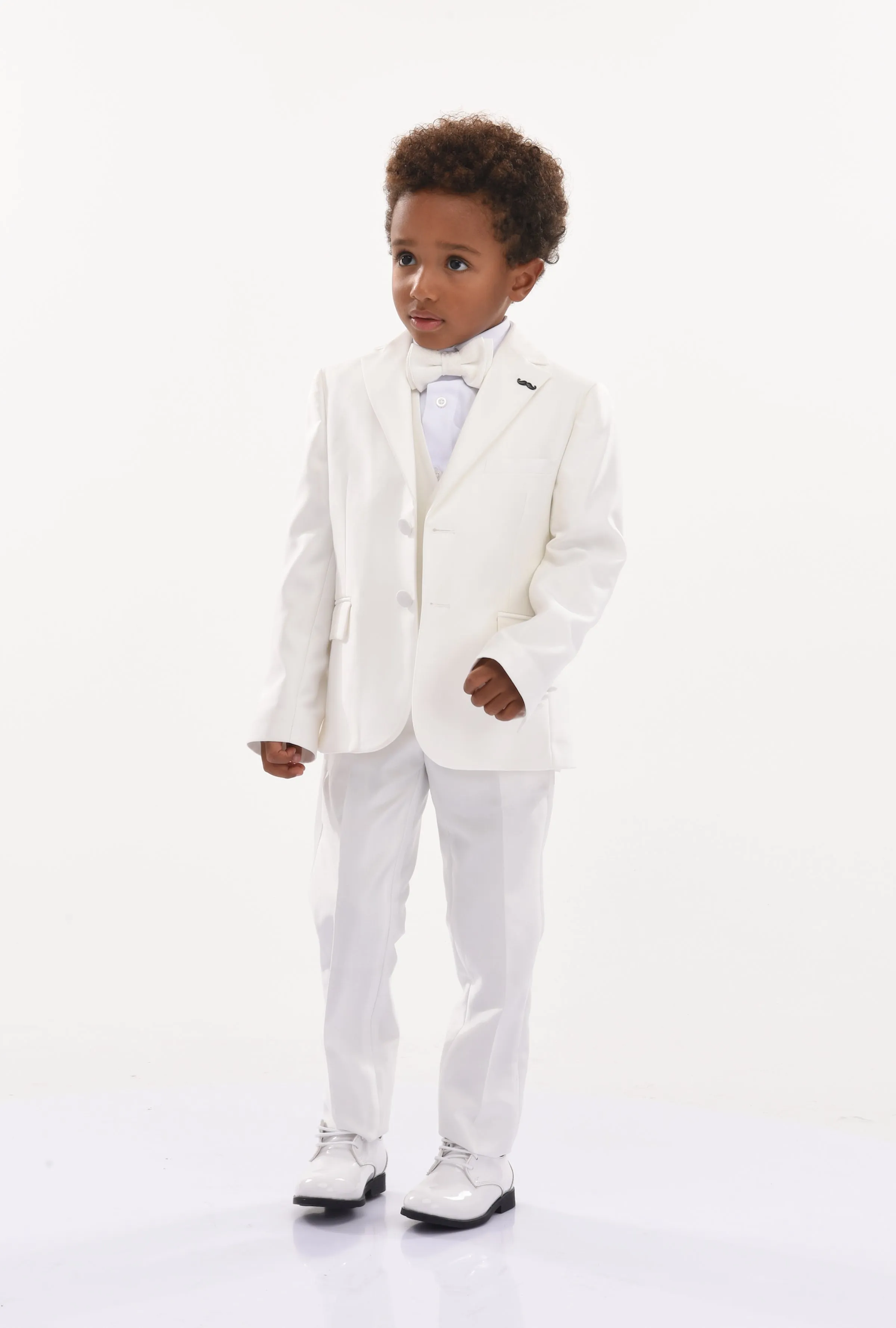 Ivory 5pc Peak Lapel Tuxedo