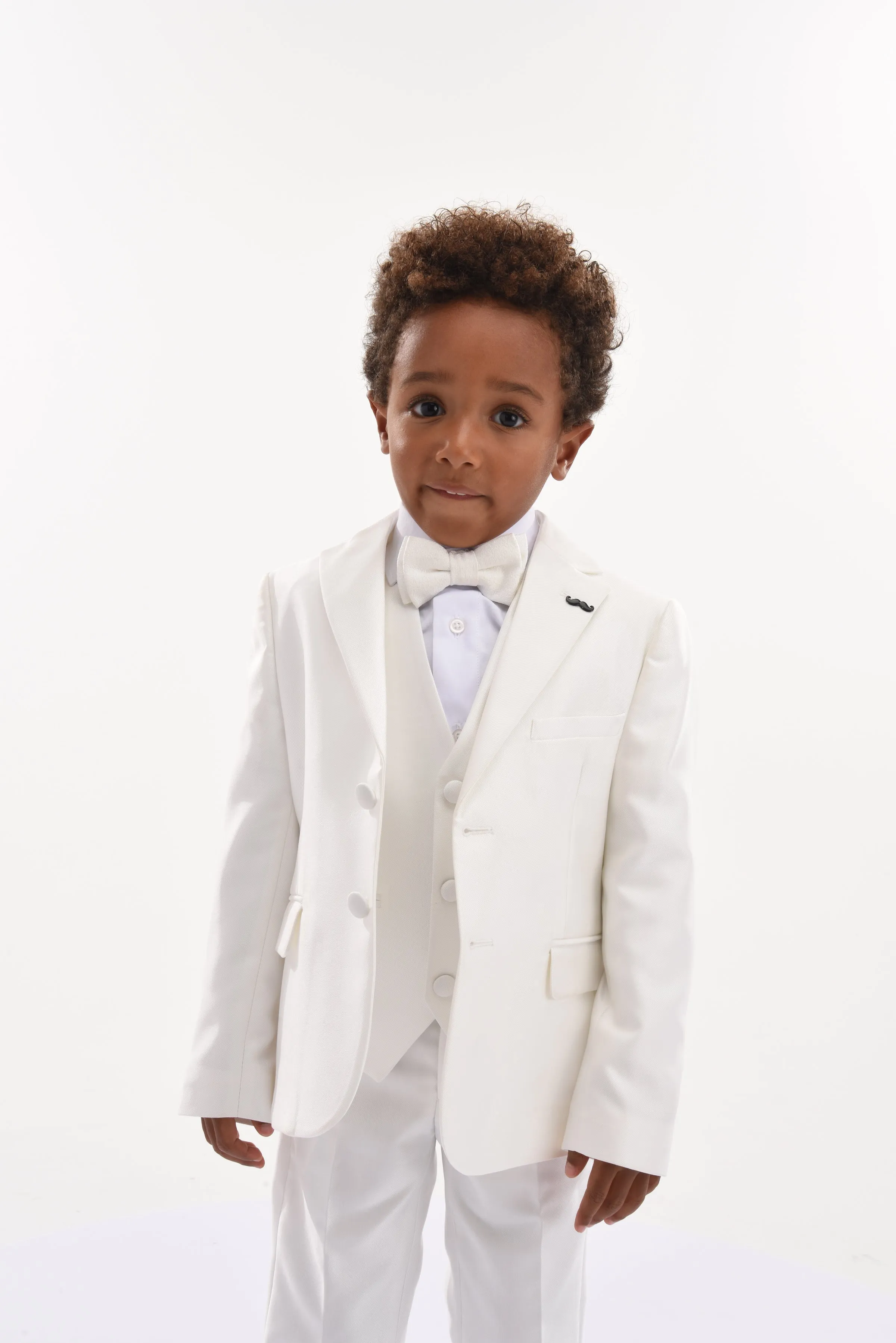 Ivory 5pc Peak Lapel Tuxedo