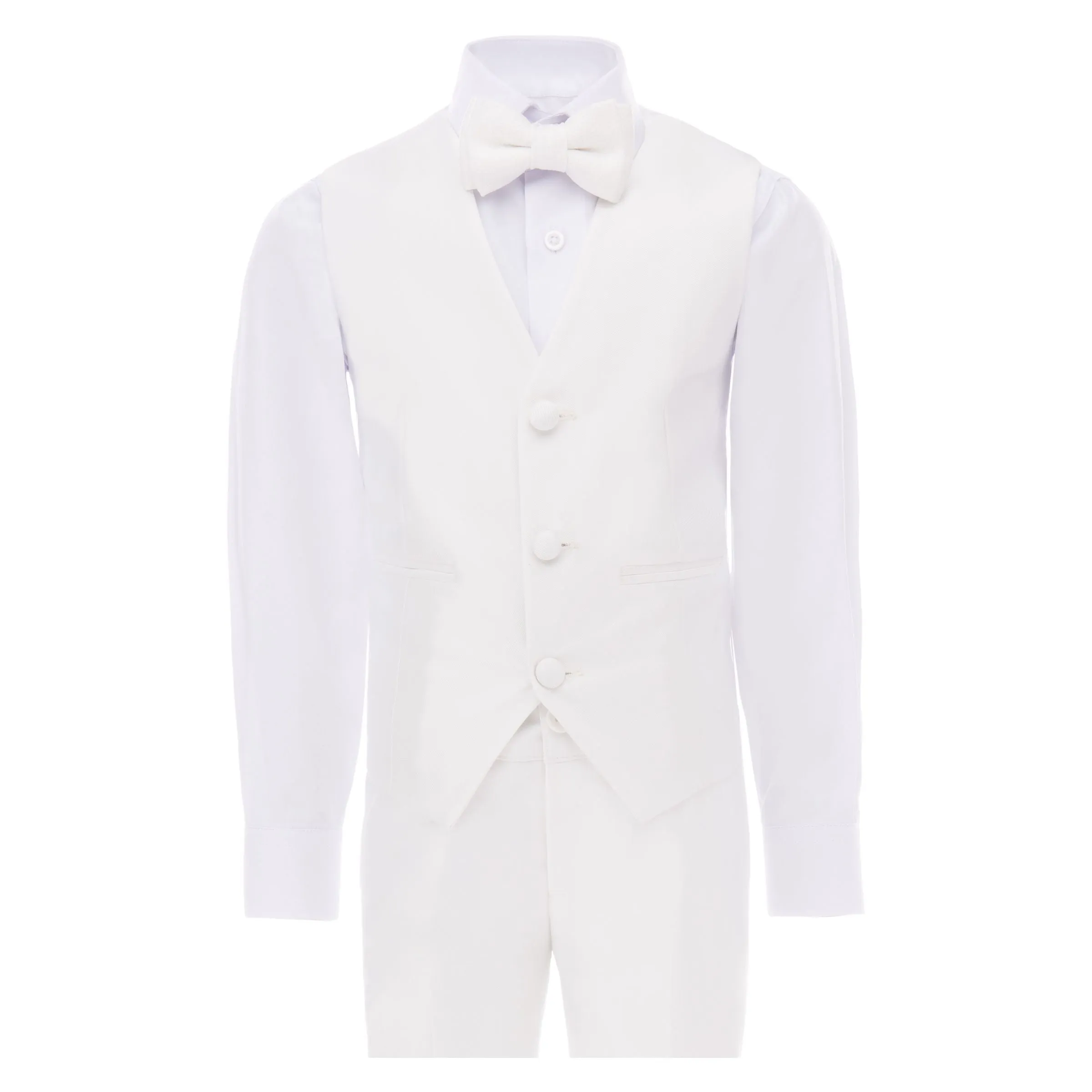 Ivory 5pc Peak Lapel Tuxedo