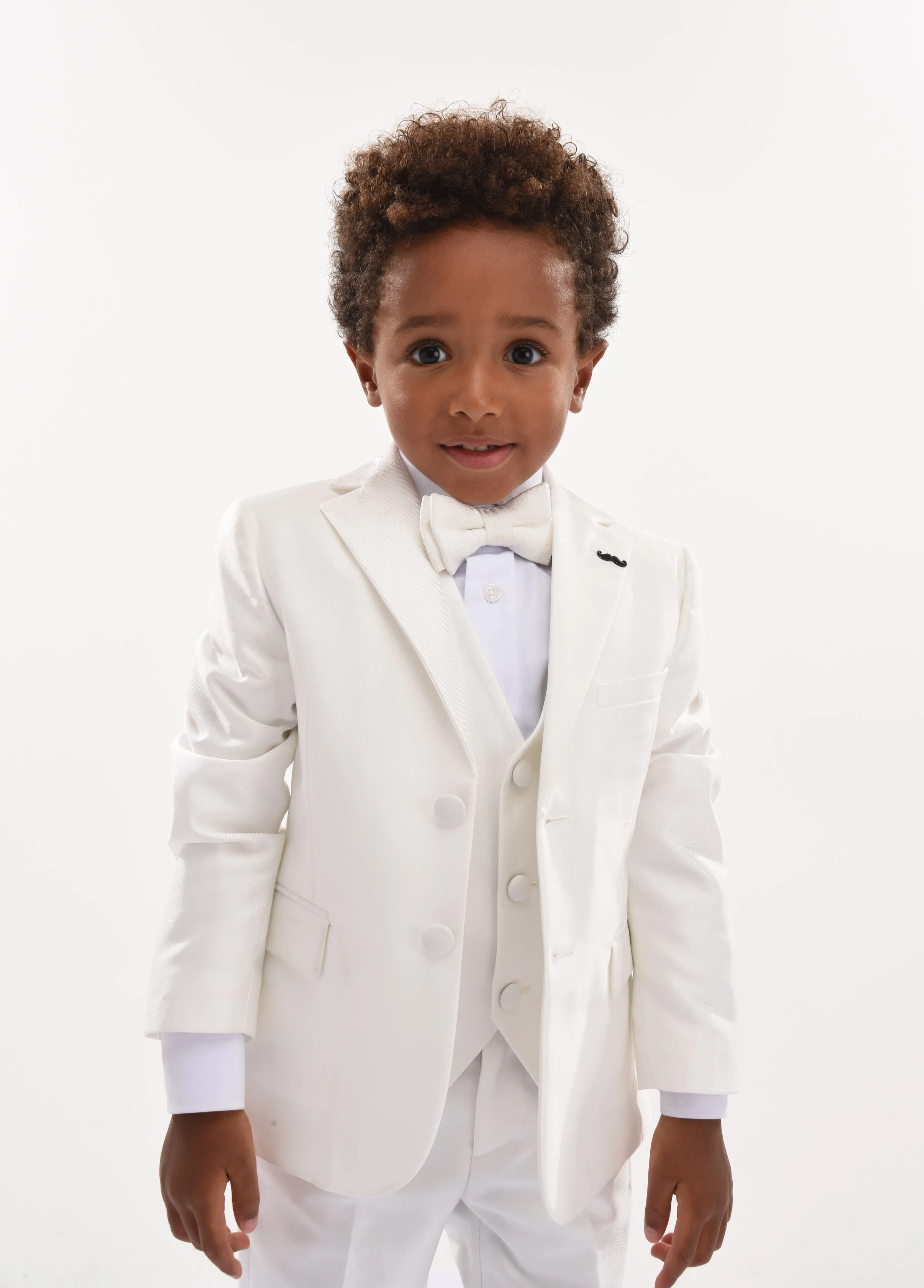 Ivory 5pc Peak Lapel Tuxedo