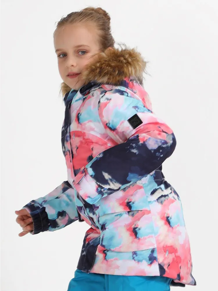 Kids Colorful Snowboard Jacket