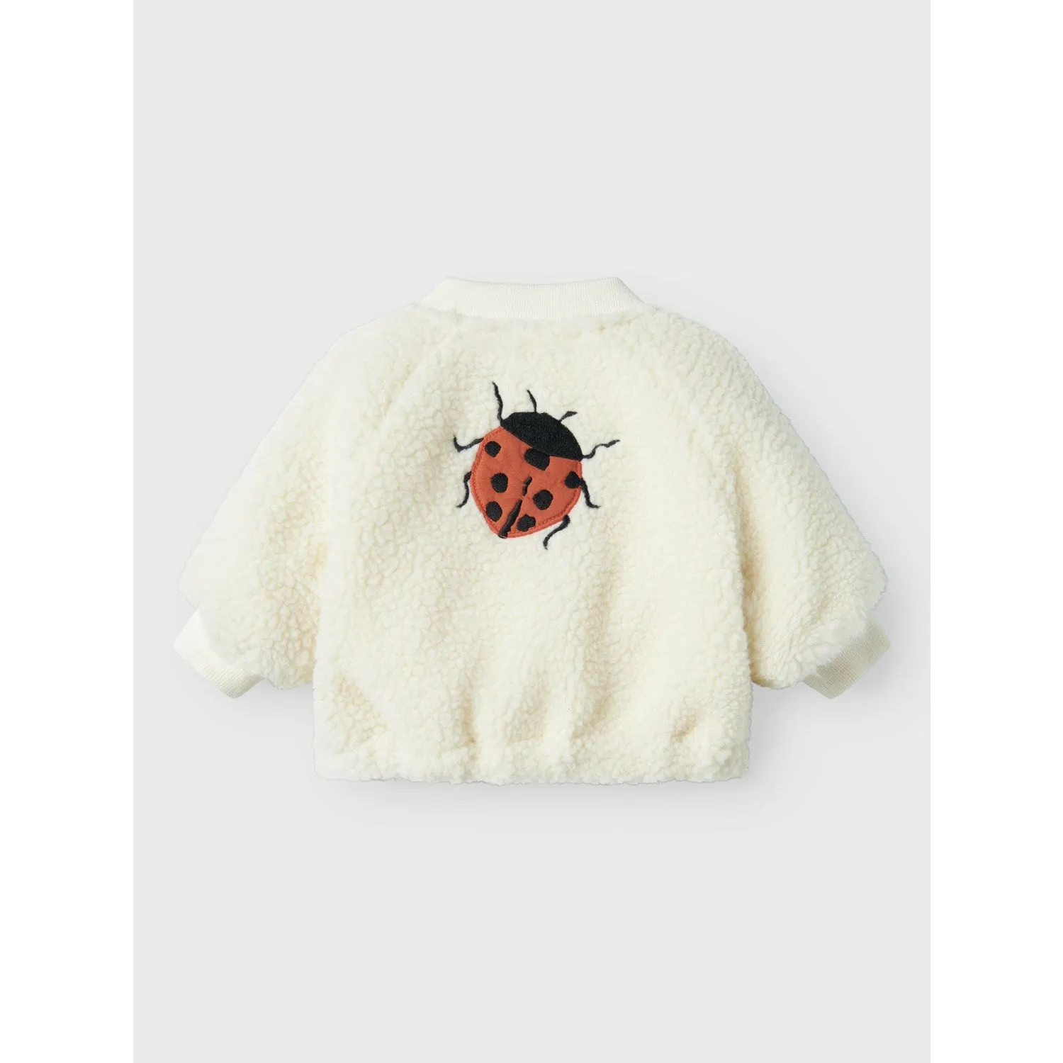 Lil'Atelier Coconut Milk Ladybug Lajo Bomber Jacket