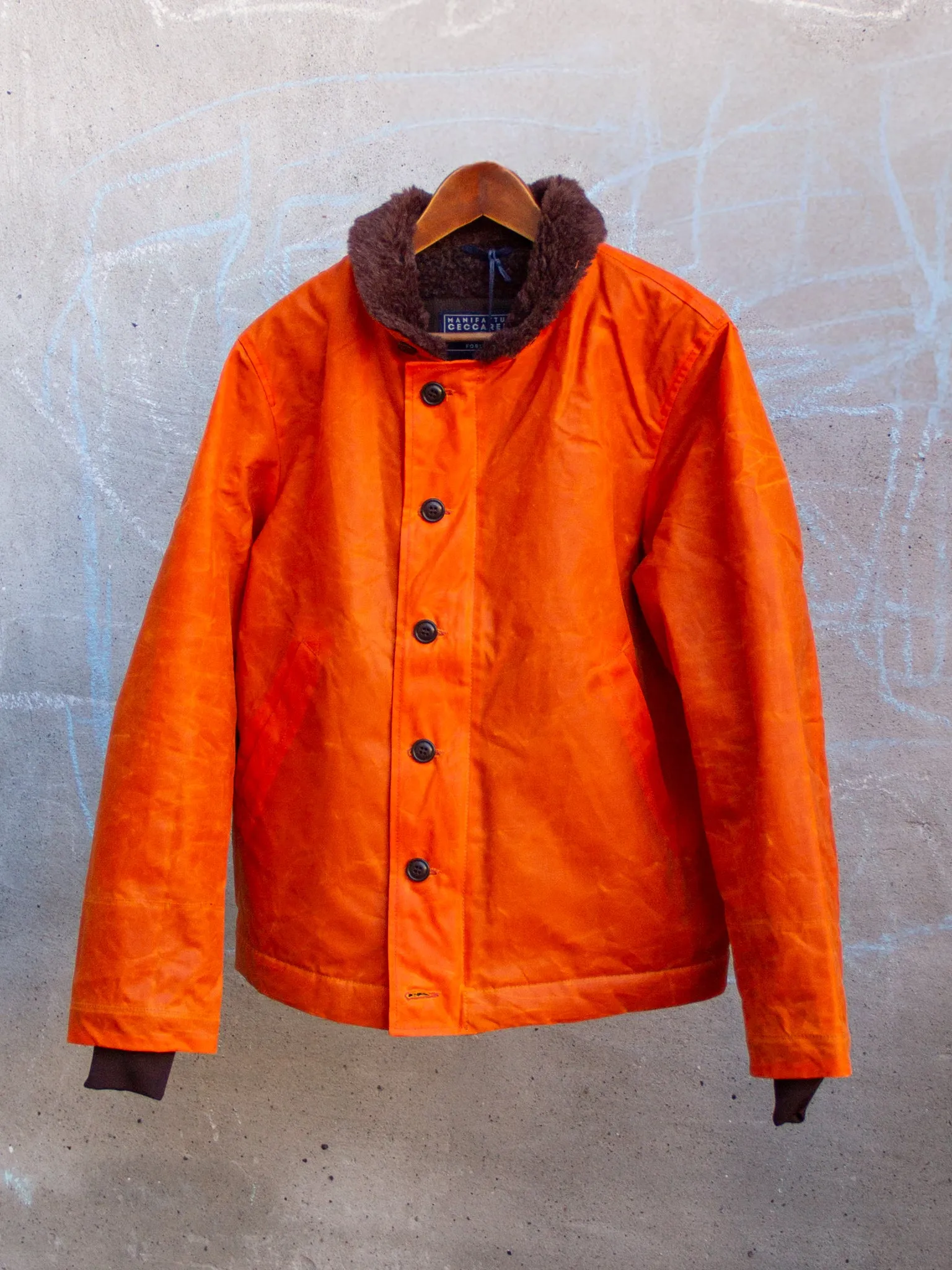 Manifattura Ceccarelli, New Deck Jacket, Orange