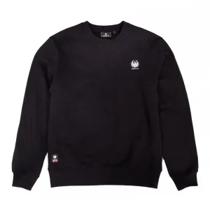 Merlin Greenfield Organic Cotton Fleece Sweatshirt Pullover Black