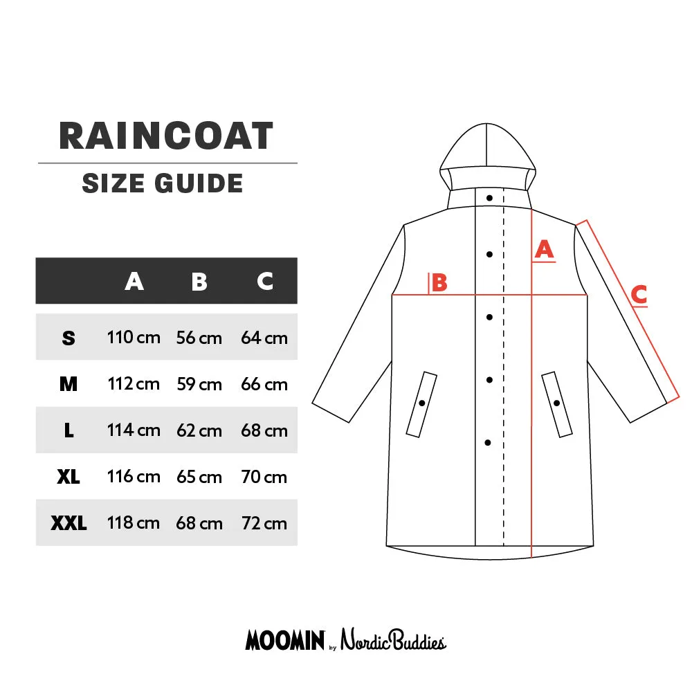 Moomintroll Rain Jacket Lilac - Nordicbuddies