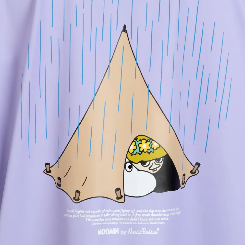 Moomintroll Rain Jacket Lilac - Nordicbuddies