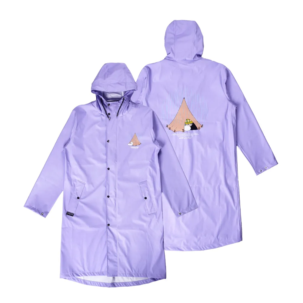 Moomintroll Rain Jacket Lilac - Nordicbuddies