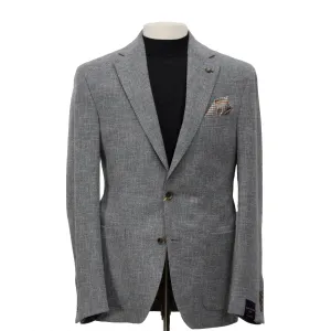 Neat Gray Madison Contemporary Fit Unconstructed Wool Sport Jacket - Jack Victor