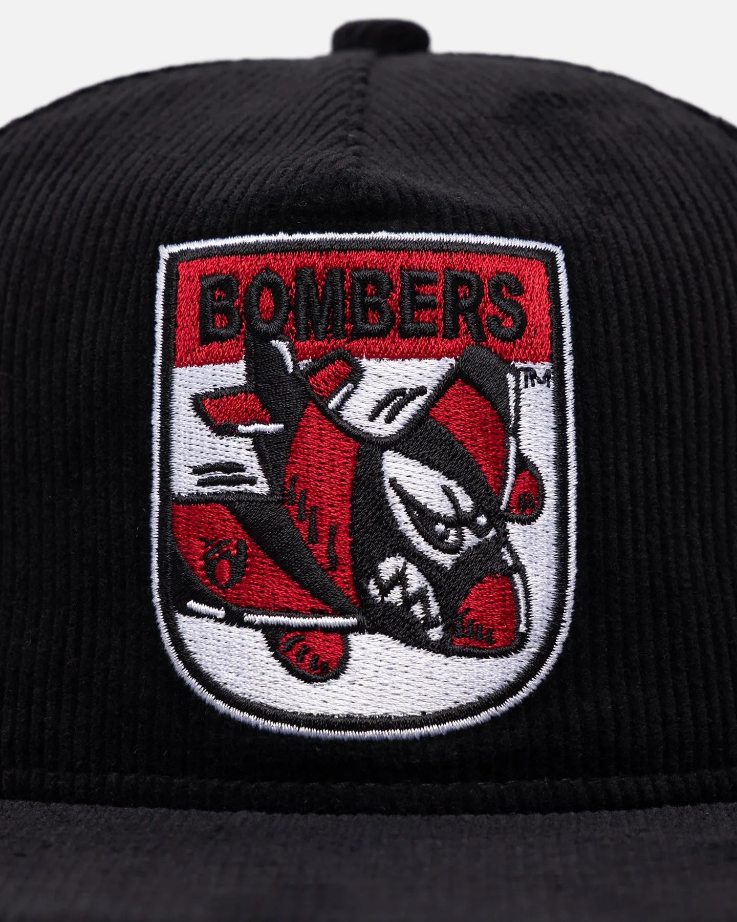 New Era Essendon Bombers Golfer Snapback Black