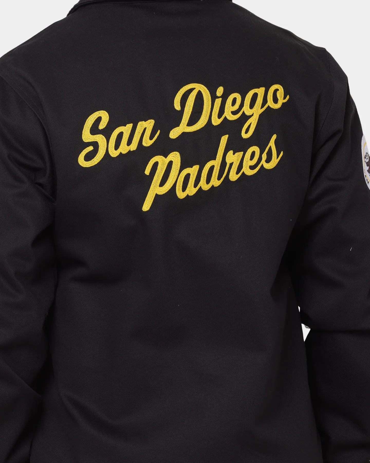 New Era San Diego Padres Heritage Coach Jacket Black