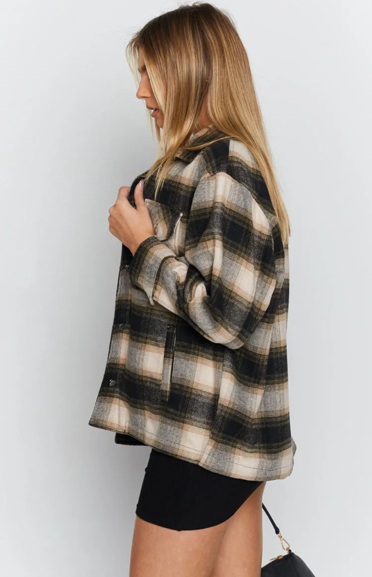 Orson Fleece Check Jacket