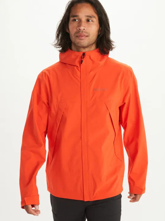 Precip Eco Pro 3L Jacket (Red Sun)