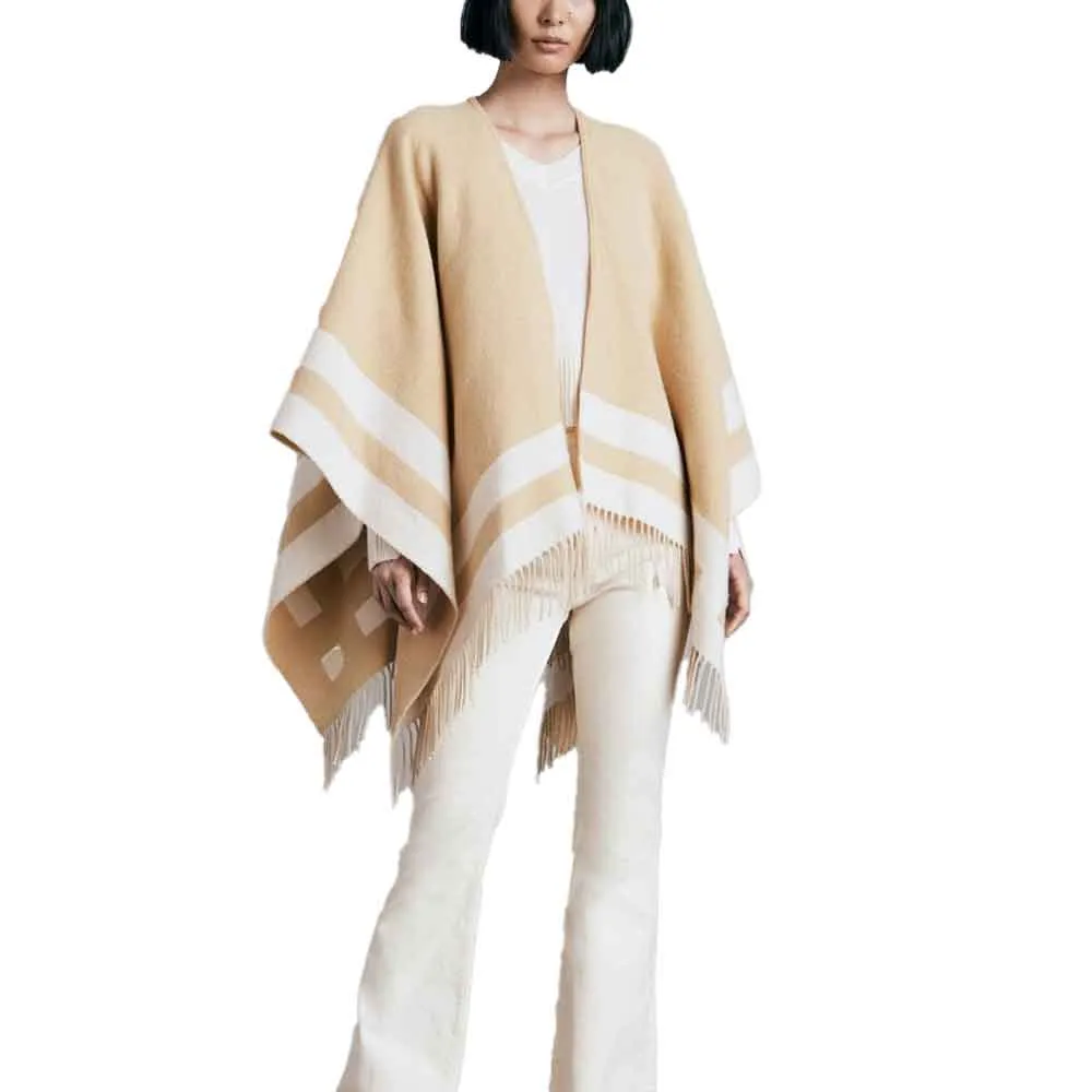 Rag & Bone Highlands Wool Reversible Poncho