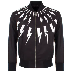 Reversible Thunderbolt Bomber Jacket