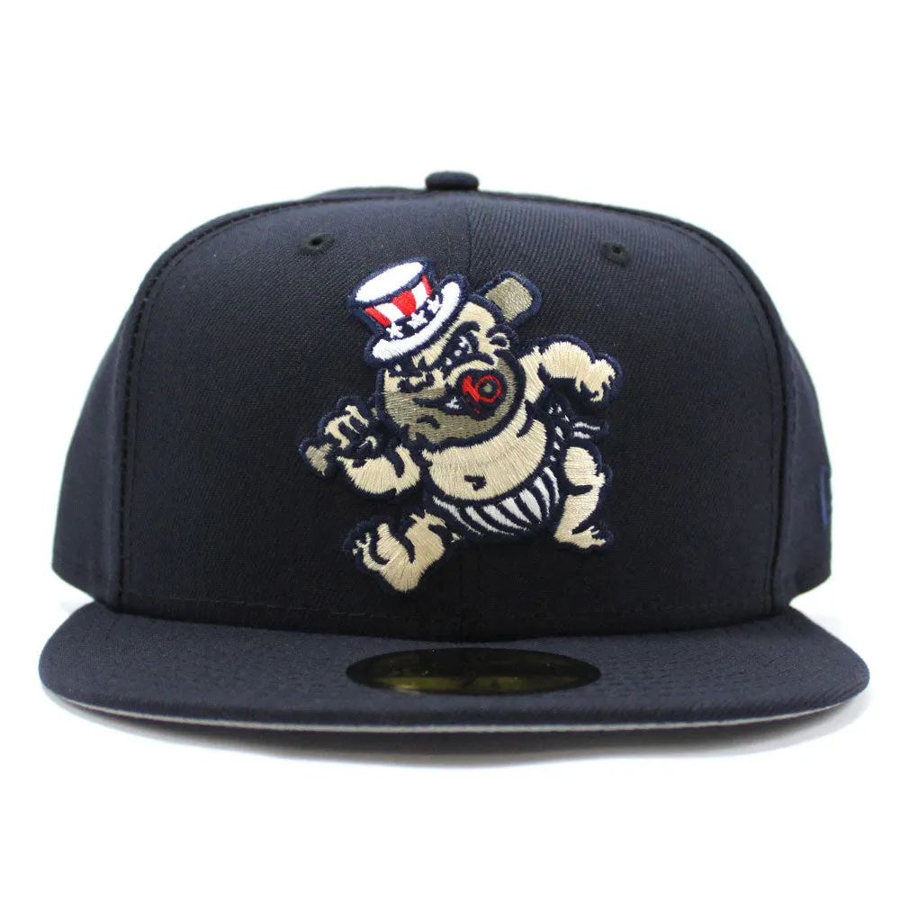 Scranton Wilkes-Barre Yankees Baby Bombers New Era 59Fifty Fitted Hat (Gray Under Brim)