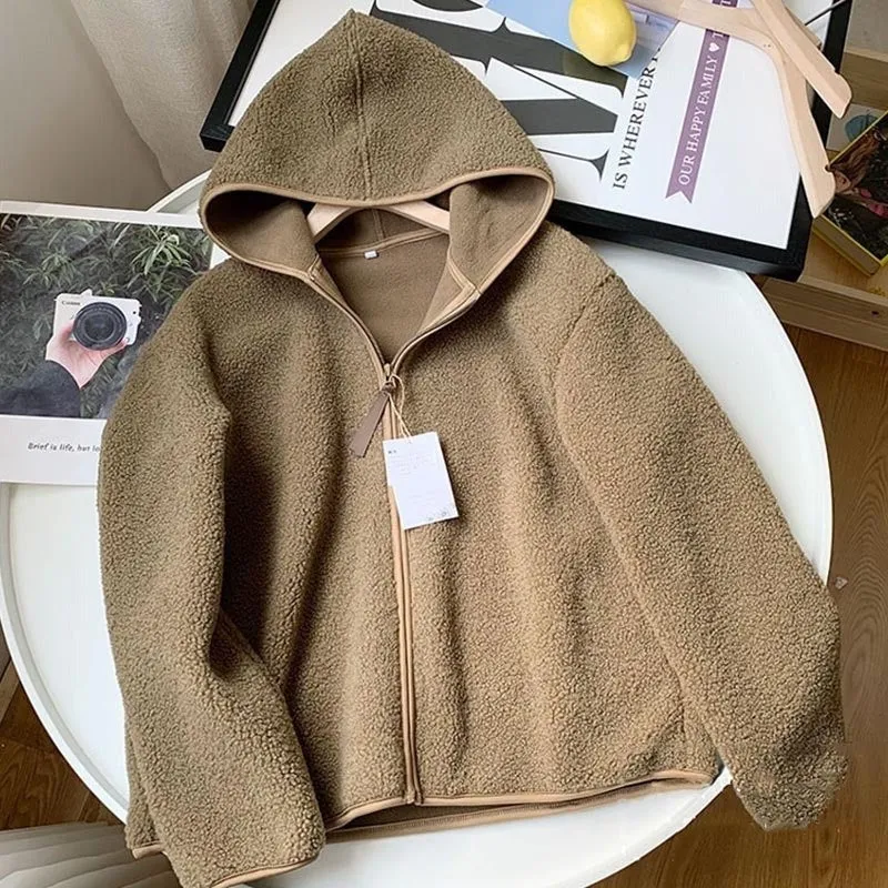 Sherpa Zip-Up Hoodie