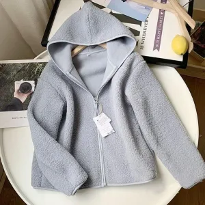 Sherpa Zip-Up Hoodie