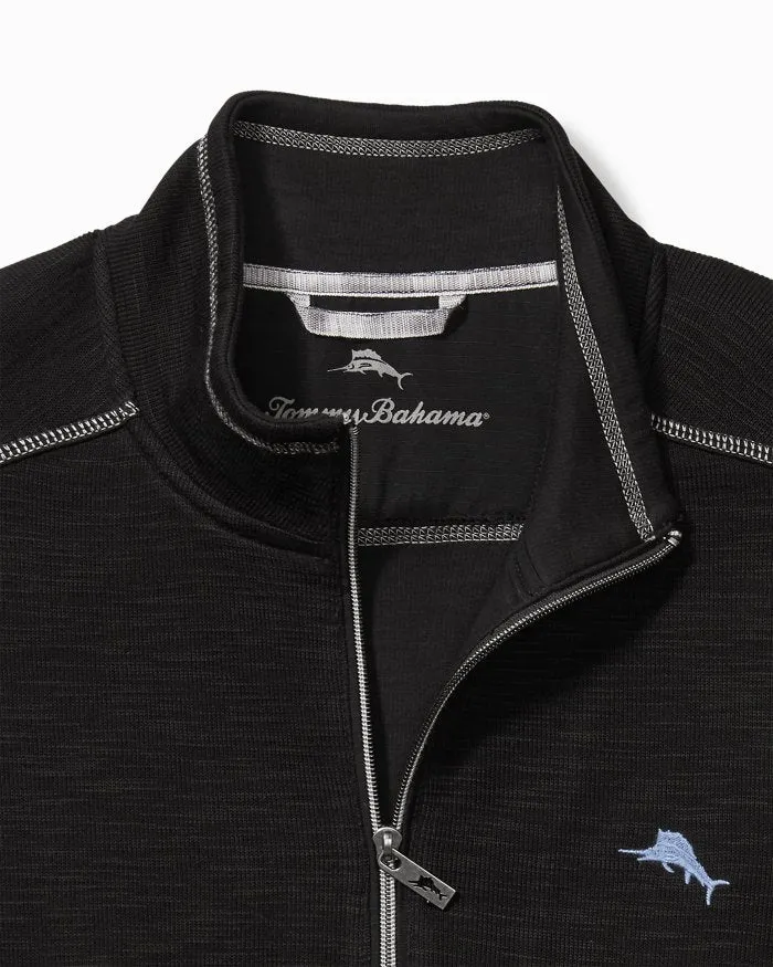 Tommy Bahama Tobago Bay Full-Zip Sweatshirt | Black