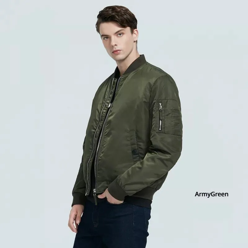 Trendy Aviator Men's Cropped Jacket