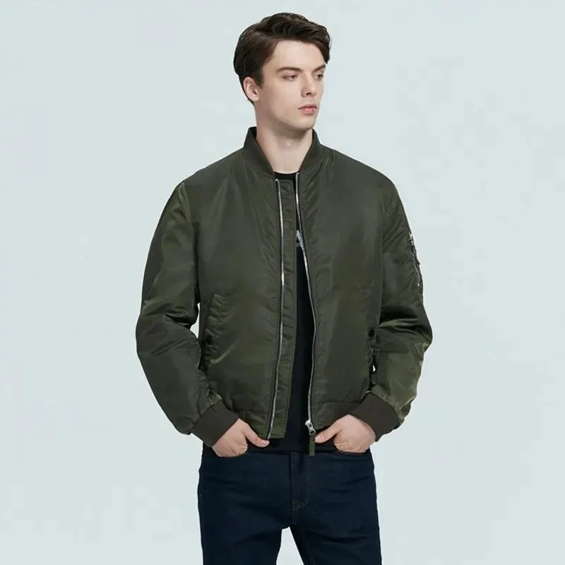 Trendy Aviator Men's Cropped Jacket