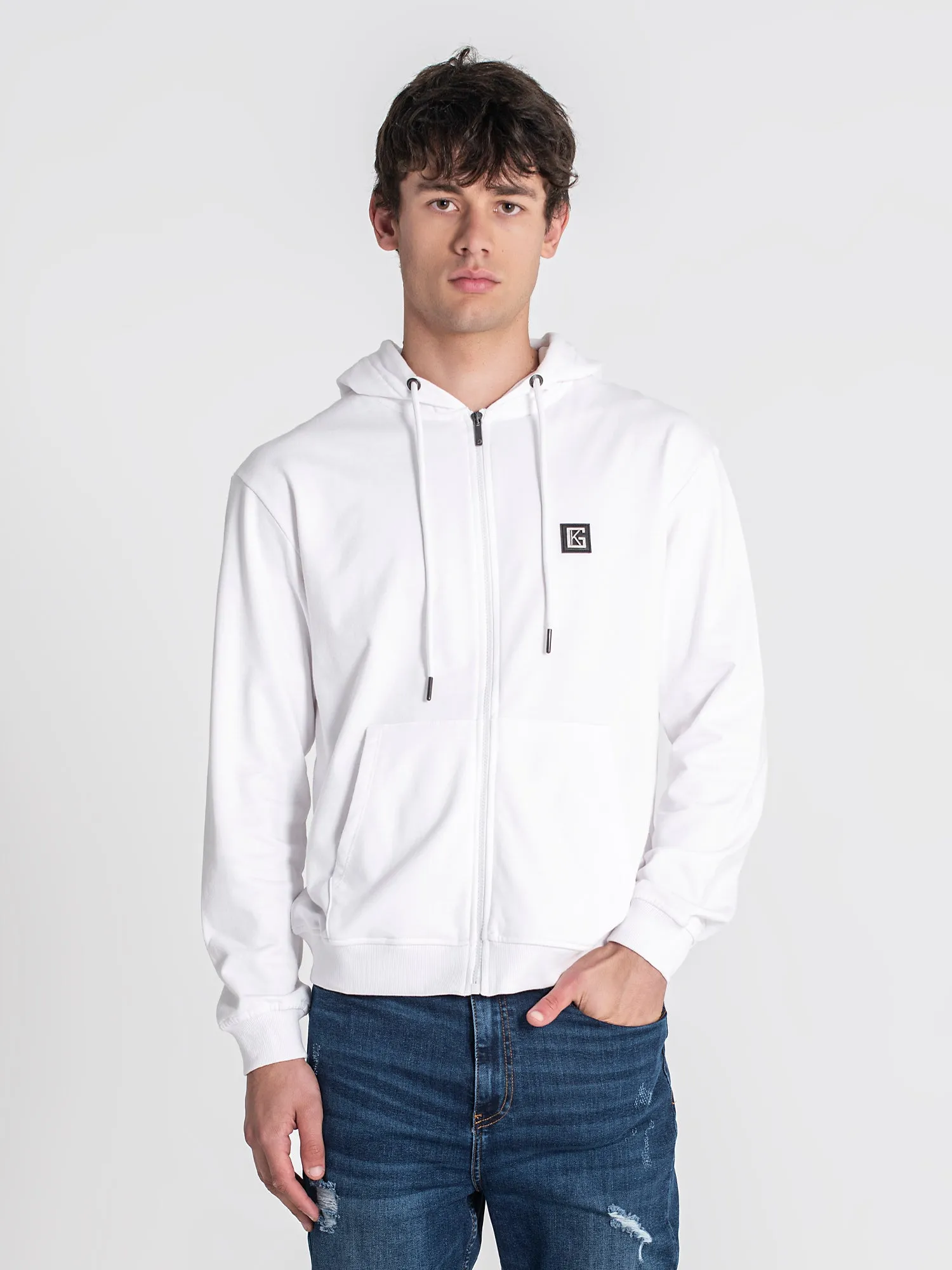 White Bear Alert Hoodie Jacket