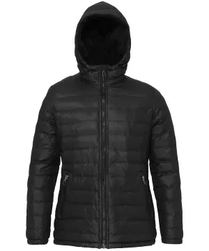 Womens padded jacket | Black/Black